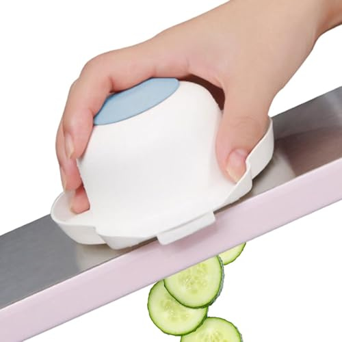 Mandoliner handskydd säkerhetsfrukthållare rivjärn fingerskydd för mandolin, kök potato slicer cutter Finger Guard