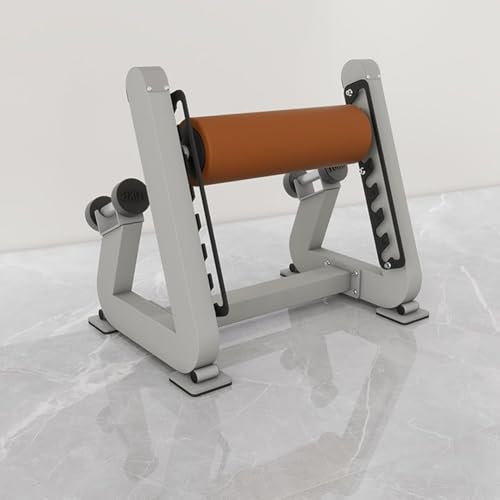 MegLob Deluxe Signal Squat Roller, Professional Split Squat Stand Rack, 7 Justerbara rullhöjder och bekväm stoppning för knäböj, hemmal Gym Lower Body Special Machine