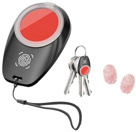 NOPKESV Tampon Encreur Professionnel pour Empreintes Digitales, 1 Pièce, Encre pour Empreinte Doigt et Tampon Encreur, Encre pour Tampon Encreur (Rouge)