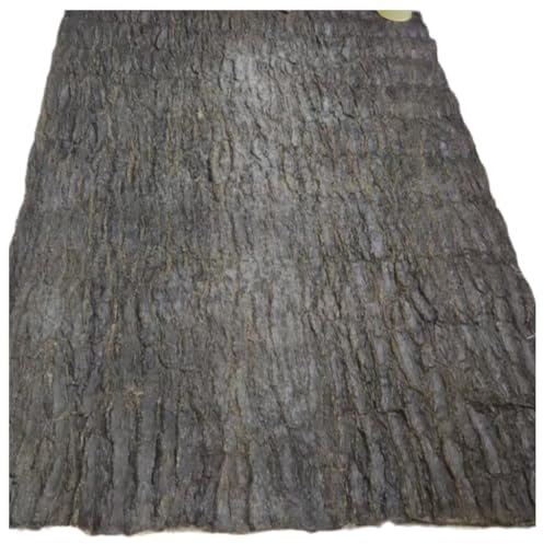 IBOWZ Decorazione di Corteccia, Corteccia Artificiale con Foglie – Copertura Decorativa per fusti di Piante