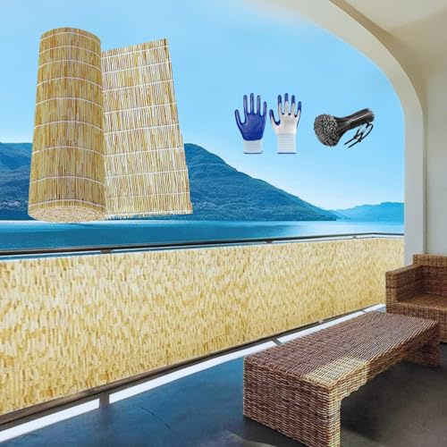 PremiumScreen 50–180 cm integritetsstaket för balkong och trädgård, sol- och vindskydd för terrass, vertikalt skuggsegel, trädgårdsstaket (160 x 750 cm)