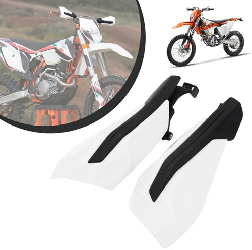 Handskydd motorcykel handskydd motorcykel korsskydd 22 mm 28 mm styre-vit | för SX SXF EXCF 50 65 85 125 150 250 350 450 500 2017-2020 XCW XCF XC