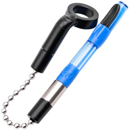 Korda BASIX Mini Stow Indicator - Blue - Compact Carp Fishing Bobbin for Bite Indication, Compatible with Mini Isotopes