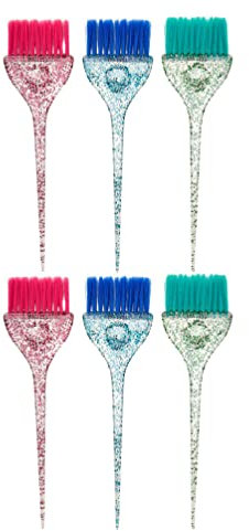 minkissy 6piezas Cepillos Peine Para Teñir El Cabello Peine Especial Para Peluquería Kit De Herramientas De Peluquería