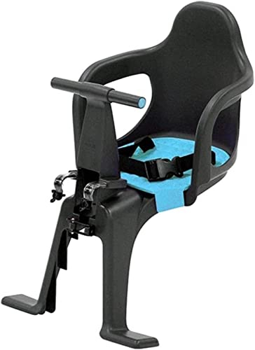 HACSYP kindersitz Fahrrad Kinderfahrradsitz, sicherer, vorne montierter Kinderfahrradsitz, Mountainbike-Babysicherheitsstuhl, erhöhter Kinderrücksitz, (Color : Black)