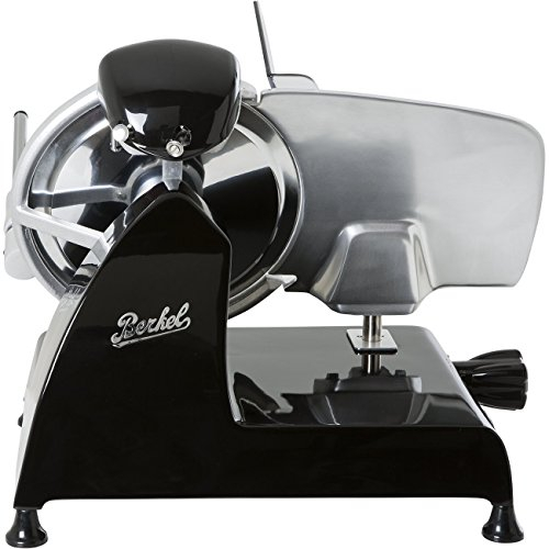 Berkel - Rebanadora Eléctrica RED LINE 220 Negro - Nuevo Modelo 2018 - Pinza para Jamón INCLUIDA!