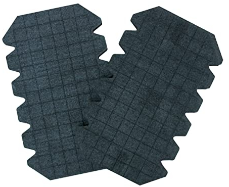 Karl Dahm Kniepolster 1 Paar I Robuste und leichte Knieschoner zur Entlastung der Knie I Knieschutz für Parkettleger I Ideal für Fliesenleger – 11838