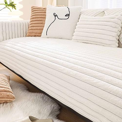 YWQJL Samt Sofabezug Sofaschoner rutschfest 1 2 3 4 Sitzer,l Form Sofaüberwurf,Sofa Überzug Ecksofa Pets Dog Couch Überzug Couch Überzug Sofa Überwurf (#10, 110x240cm)