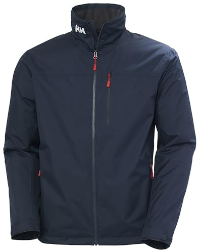 Helly Hansen Men's Crew Midlayer Jacket 2, Navy, M