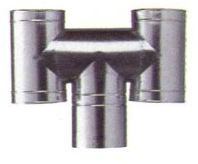 1PEZZO FUMAIOLO AD H ANTIVENTO IN ACCIAIO ZINCATO - ? cm.12