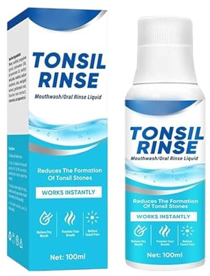 Refreshing Mouthwash, Adult Breath Rinse, Bad Mouthwash with Cooling Formula, Care Mouth Rinse, Breath Freshening with Gentle Mint, for Men Women and Daily Use 100ml
