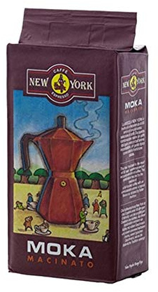 New York MOKA macinato 250g - gemahlen für Espressokocher