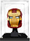 icuanuty Acrylic Display Case for Lego 76165 Marvel Iron Man Helmet, Dustproof Display Box for Models Collectables (Only Case)