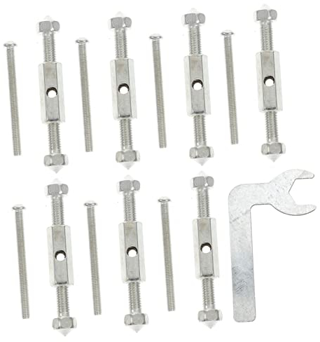 Veemoon 1 Set Cassette Restorer Hotfix Tool Insulation Support Rod Cassette Tapes Cassette Repair Device Universal Socket Electrician Wrench Siding Tools Multitools Steel Strut Wall Panel