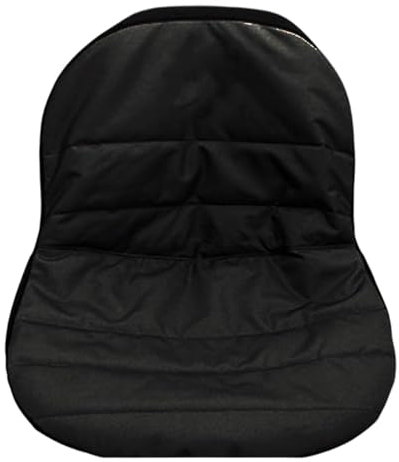 Folpus Housse de Siège pour Tondeuse à Gazon, Housse de Siège à Tracteur, Universelle et Imperméable, Housse de Siège 50x40x35cm pour Tondeuse Autoportée, Noir