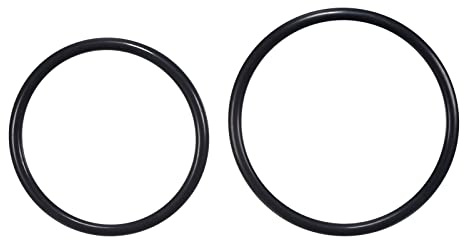QUARKZMAN Nitrilo Caucho Juntas Tóricas 70mm 80mm OD 60mm 70mm ID 5mm Grueso Sello Junta, Negro 20 en 1 Juego