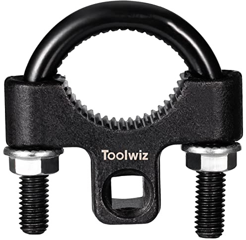 Toolwiz Verktyg för borttagning av gardinstång – 8 tum universellt verktyg med låg profil 27–42 mm med halkfria tänder för borttagning av inre dragstång och installation av inre slipstång verktyg inre