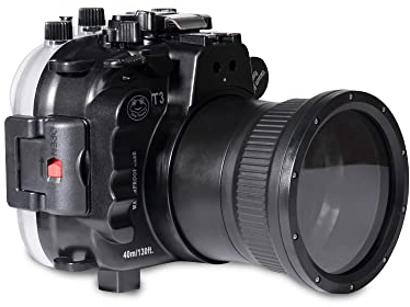 Sea frogs For Fujifilm X-T3 130FT/40M Underwater Camera Diving Waterproof Housing case with 16-55mm Lens