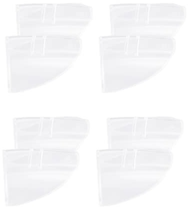 Milisten 4 Paare Schutzbrillenzubehör Zubehör Für Schutzbrillen Seitenschild Aufschieben Schutzschilde Für Brillen Brillenseite Seite Gläser Brillenschilde Flanke Seitenschutz