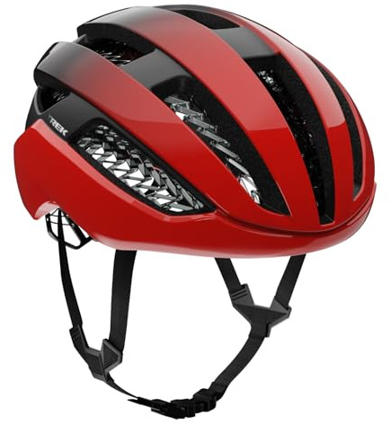 Bontrager Circuit WaveCel Rennrad Fahrrad Helm rot/schwarz 2026: Größe: S (51-57cm)