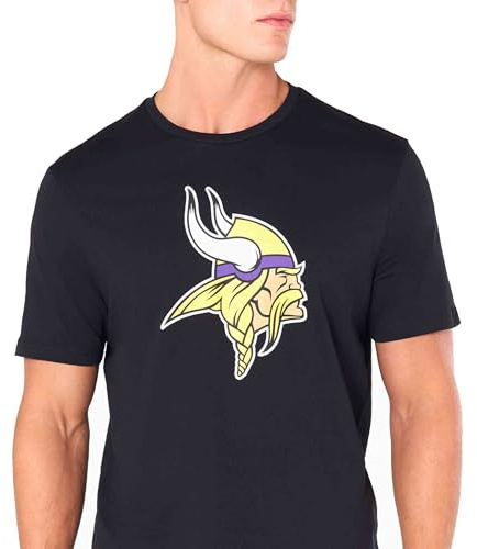 New Era Minnesota Vikings NFL Team Logo Schwarz T-Shirt - M