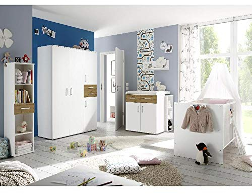 storado.de Babyzimmerset Sienna 7-TLG weiß matt asteiche EAN 4260498522750
