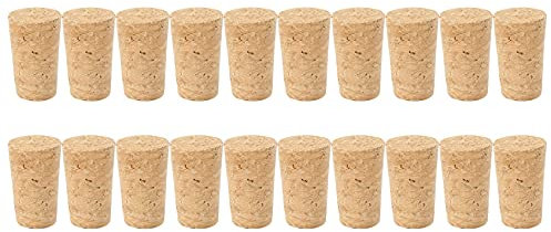 20 delar/parti naturlig kork vin propp kork propp vin flaska propp ängning lock öl kork