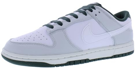 Nike Herren Dunk Low Retro Se Sneaker, Photon Dust White Vintage Green, 42.5 EU