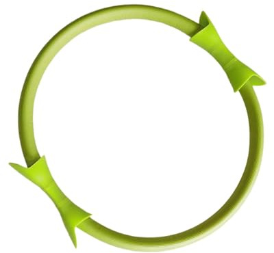 Pilatesring för kvinnor – lätt vikt 14,96 tum träningsring | Motstånd Pilates Hoop | Yoga ring Pilates | Double Grip-träningsenheter Toning Yoga-tillbehör för lår och armar