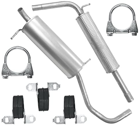 POLMOstrow Auspuff für VW Polo 4 IV 9N 2001-2006