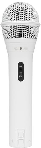 Samson Q2U Handheld Dynamic USB Microphone Recording and Podcasting Pack (White)