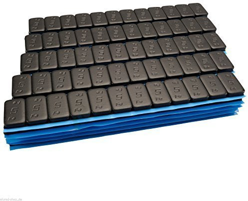 40 Nero Bullone Premium Pesi Equilibratura 12x5g Pesi Adesivi Salztest 900h