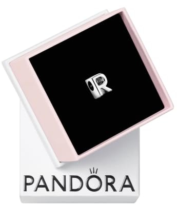 Pandora Colgante de plata con la letra R