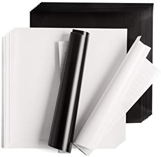 Cricut Removable Vinyl | Basics | 30.5cm x 30.5cm (12 x 12) | 20 x Self Adhesive Vinyl Sheets | for use with All Cricut Cutting Machines