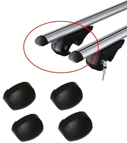 4 Tappi ricambio specifico per barre portatutto portapacchi auto Brio/Tiger Menabo alluminio