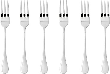 Sambonet - Bloom Forchette Forchettine Dolce Set 6 Pezzi Posate Acciaio Inox