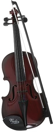 Artibetter Violine Spielzeug Geigenspielzeug Für Kinder Violine-verzierung Akustisches Geigenspielzeug Geschenk Für Geigenliebhaber Violine Sammlergeschenk Zubehör Plastik Kleinkind
