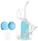 Soleeya Po Dusche, 500ml Mobiles Bidet mit 2 Düsen Peri Flasche Portable Bidet Tragbares Bidet mit Aufbewahrungstasche für die Postnatale Pflege und die Behandlung Von Hämorrhoiden