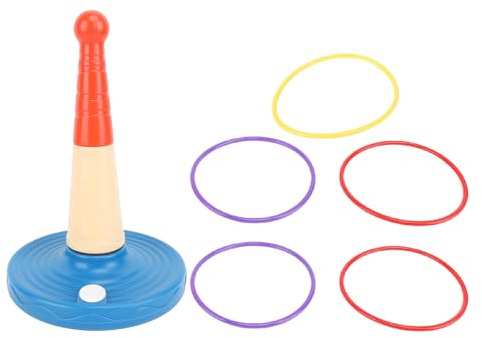 ZLXCAOB Jeu de Lancer d'Anneaux pour Enfants Jeu d'Anneaux pour Enfants Jouet Interactif Ensemble de Puzzle Parent et Enfant pour la Maison en Plein Air et Les Voyages