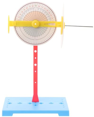 UKCOCO Kit Scientifico Fai da Te per Meridiana Equatoriale, Giocattolo Educativo per Esperimenti Scientifici, Materiale Sicuro e Compatto per Apprendimento e Svago Colore Colore Casuale