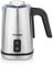 Vitinni Milk Frother - Automatic Velvetiser, Stainless Steel, Hot and Cold Drinks Heating Function, Hot Chocolate Machine, 500w, 350ml Capacity, Silent Operation, Non Stick Milk Steamer