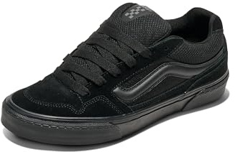 Vans Baskets Caldrone en Daim pour Homme, Maille en Daim Noir, 44.5 EU