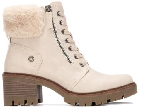 REFRESH Femme 172911 Bottines, Beige, 36 EU