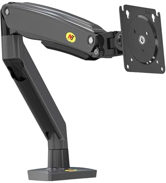 Ergosolid Support Ecran PC Moniteur, Support de Bureau Professionnel avec Ressort à gaz pour Grands moniteurs LCD 22-35 Pouces, pour Une Charge de 2 et 12 kg
