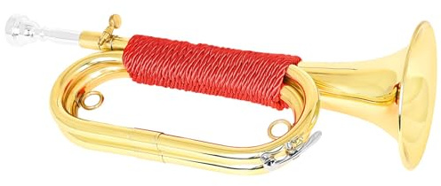 Trompette de cavalerie en métal pour militaires, orchestres, groupes scolaires, poids léger, en laiton