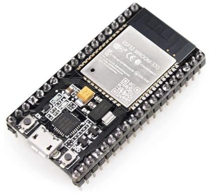 HiLetgo ESP-WROOM-32 ESP32 ESP-32S Development Board 2.4GHz Dual-Mode WiFi + Bluetooth Dual Cores Microcontroller Processor Integrated with Antenna RF AMP Filter AP STA for Arduino IDE