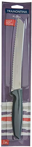 Tramontina - Couteau à pain Plenus 20cm. Inox et plastique