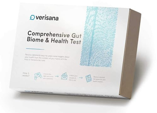 Gut Health Stool Test for Leaky Gut, Candida, Helicobacter Pylori & Microbiome | Comprehensive Gut Testing Kit | Diagnose Gut Imbalances, Thrush, Candida Infections, Maldigestion, etc. at Home