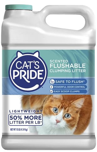 Cat's Pride Flushable Lightweight Scented Clumping Litter 10lb
