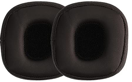 kwmobile Almohadillas compatibles con Marshall Major IV/Major 4 Almohadillas - 2X Almohadilla de Repuesto para Auriculares en Cuero sintético